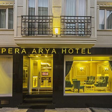 Pera Arya Hotel Stambuł Zewnętrze zdjęcie
